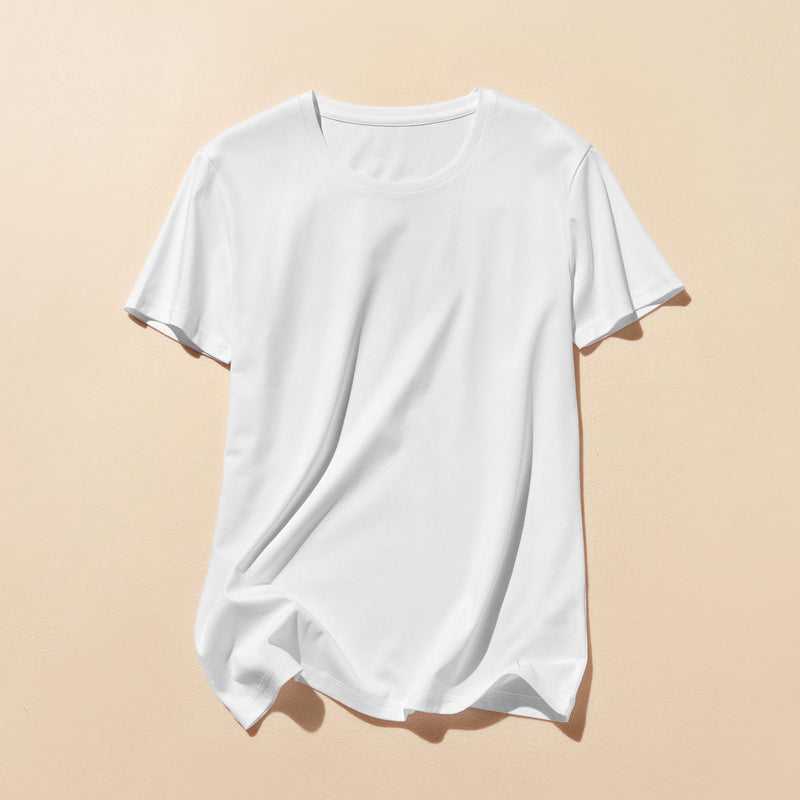 至高の夏素材！「冷感」「ドライタッチ」効果Tシャツ　プレミアムピマコットン100％　カットソー250512