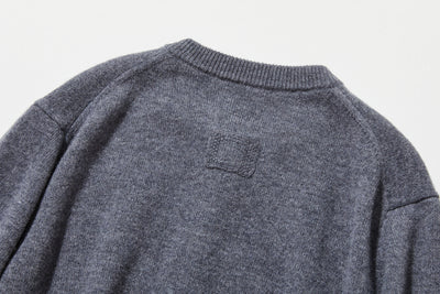 ふんわりと温もり溢れるシェットランドウールの定番カーディガン ウールカーディガン　251104