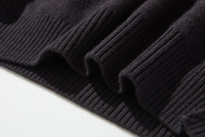 ほっこり温もり。シェットランドウールのオーバーサイズセーター　Vネックセーター 　251105