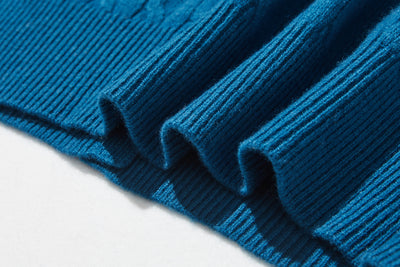 時代を超えて愛されるケーブル編みカーディガン　ウール100％カーディガン ウールニット　251121