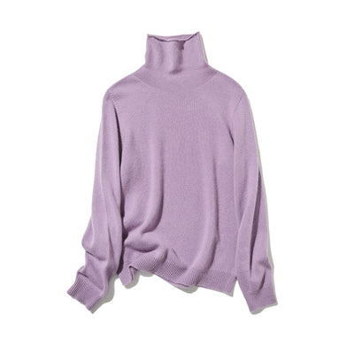 着心地がよく、きれいめに着られる 秋冬の大本命ニット ウール100％　ウールセーター  251120