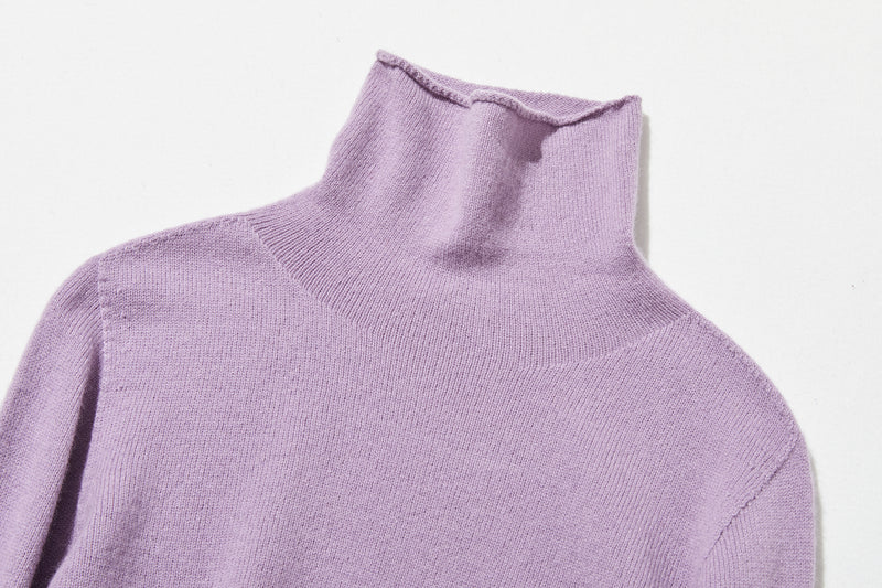 着心地がよく、きれいめに着られる 秋冬の大本命ニット ウール100％　ウールセーター  251120