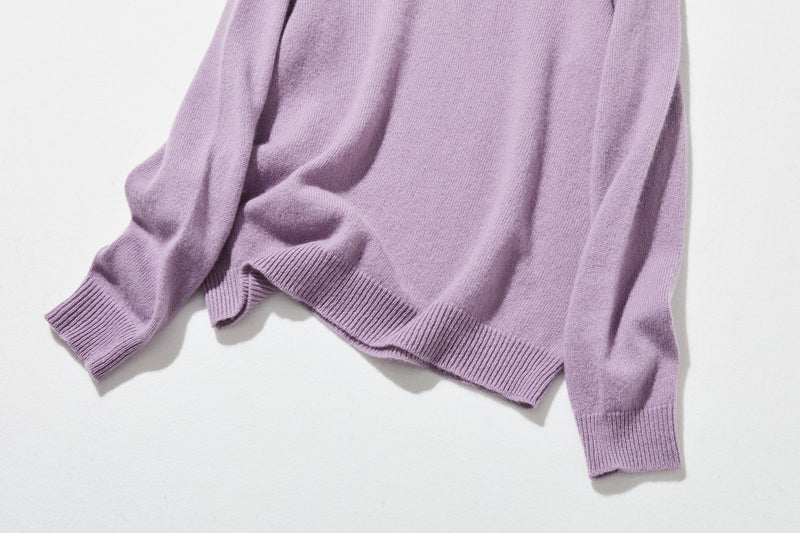 着心地がよく、きれいめに着られる 秋冬の大本命ニット ウール100％　ウールセーター  251120