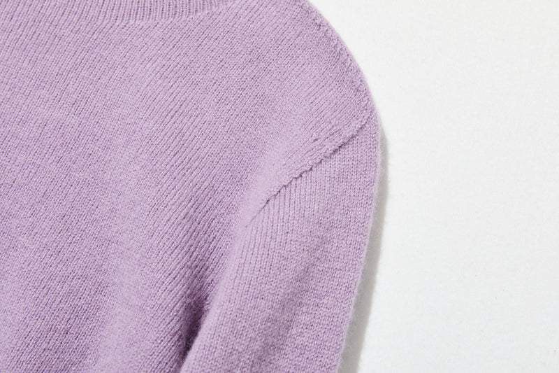 着心地がよく、きれいめに着られる 秋冬の大本命ニット ウール100％　ウールセーター  251120