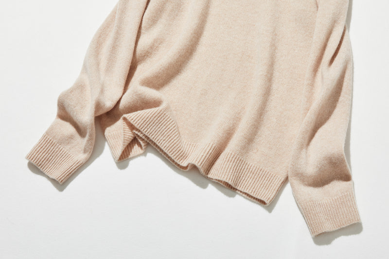 着心地がよく、きれいめに着られる 秋冬の大本命ニット ウール100％　ウールセーター  251120