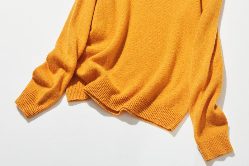 着心地がよく、きれいめに着られる 秋冬の大本命ニット ウール100％　ウールセーター  251120