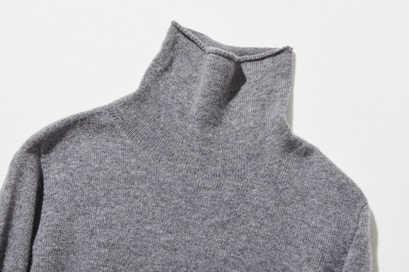 着心地がよく、きれいめに着られる 秋冬の大本命ニット ウール100％　ウールセーター  251120