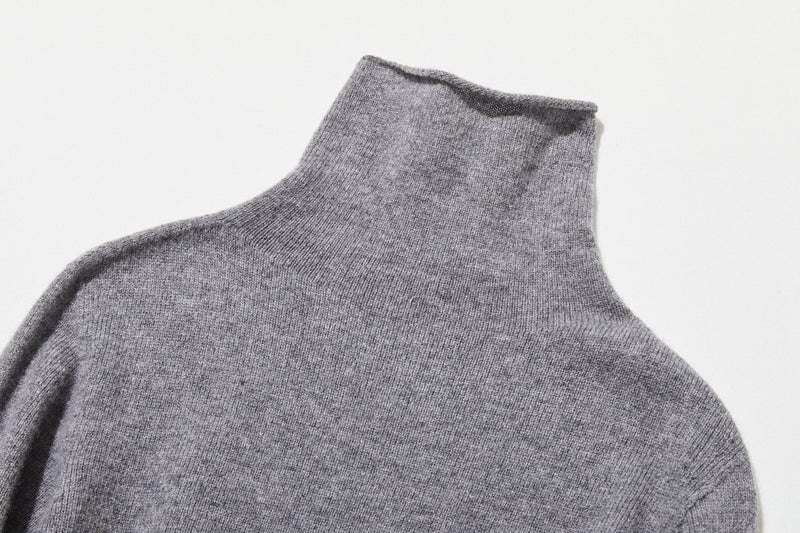 着心地がよく、きれいめに着られる 秋冬の大本命ニット ウール100％　ウールセーター  251120