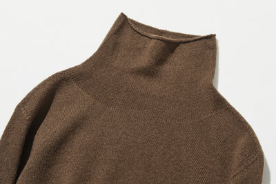 着心地がよく、きれいめに着られる 秋冬の大本命ニット ウール100％　ウールセーター  251120