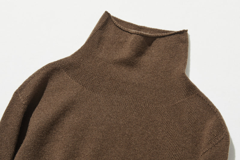 着心地がよく、きれいめに着られる 秋冬の大本命ニット ウール100％　ウールセーター  251120