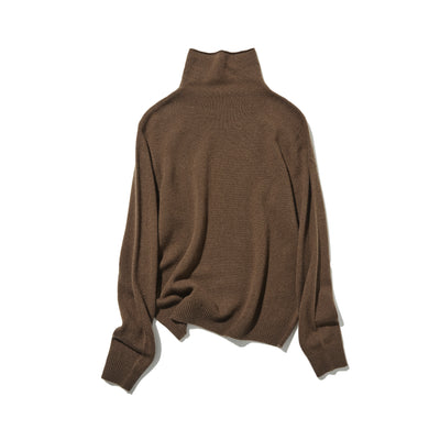 着心地がよく、きれいめに着られる 秋冬の大本命ニット ウール100％　ウールセーター  251120