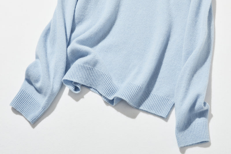 着心地がよく、きれいめに着られる 秋冬の大本命ニット ウール100％　ウールセーター  251120