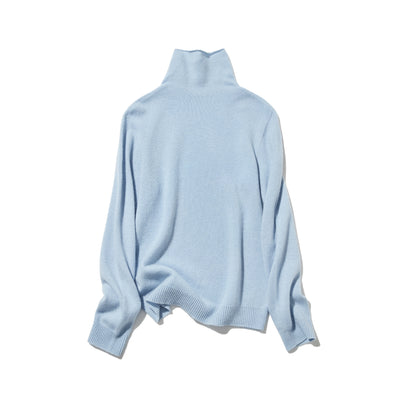 着心地がよく、きれいめに着られる 秋冬の大本命ニット ウール100％　ウールセーター  251120