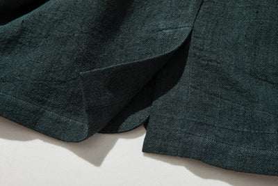 一枚あると、心強いリネン100％のテーラードジャケット　アウター　251005