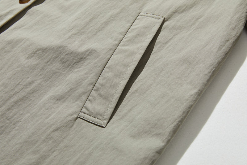 ロングシーズン着まわせる優秀アイテム　トレンチコート　ミドル丈コート　251003