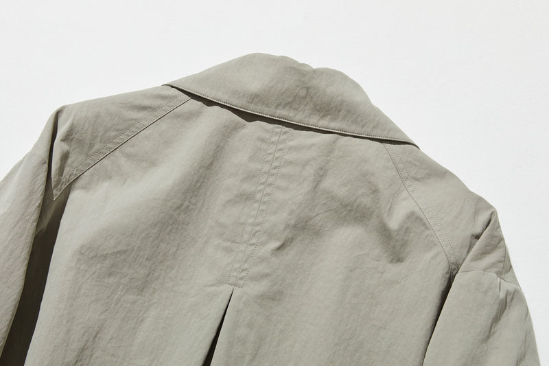 ロングシーズン着まわせる優秀アイテム　トレンチコート　ミドル丈コート　251003