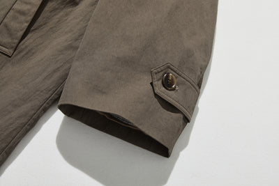 ロングシーズン着まわせる優秀アイテム　トレンチコート　ミドル丈コート　251003