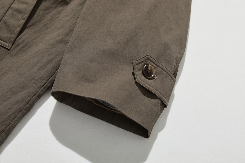 ロングシーズン着まわせる優秀アイテム　トレンチコート　ミドル丈コート　251003