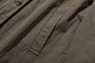 ロングシーズン着まわせる優秀アイテム　トレンチコート　ミドル丈コート　251003