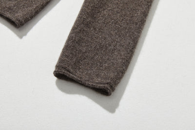 ★2025新色★やわらかい繊維から生まれる最高の心地良さ　カシミヤ100％　ハイネック ニット　231109