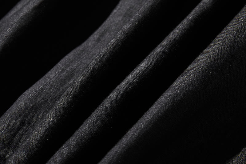 洗練された印象を叶える　大人のきれいめシャツブラウス 長袖ブラウス　リネン100％　250920