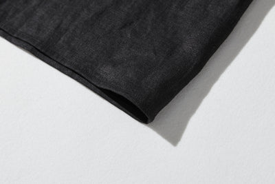 洗練された印象を叶える　大人のきれいめシャツブラウス 長袖ブラウス　リネン100％　250920