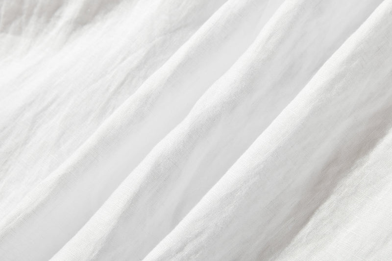 洗練された印象を叶える　大人のきれいめシャツブラウス 長袖ブラウス　リネン100％　250920