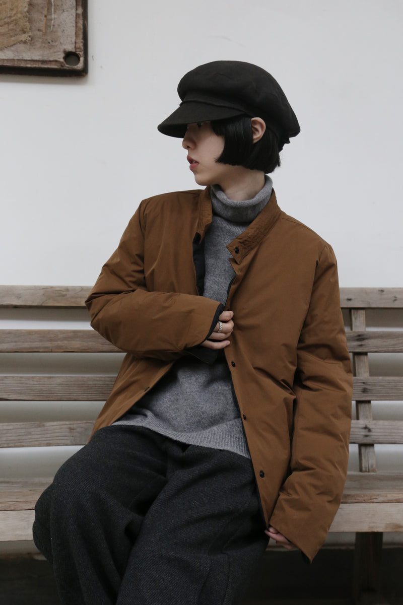 軽量＆保温性の両立リバーシブル ダウンジャケット　ダウンコート   251107