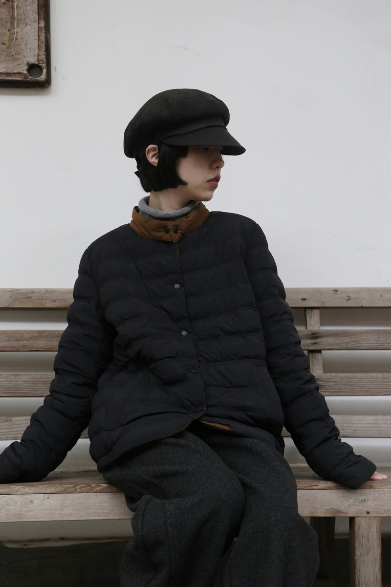 軽量＆保温性の両立リバーシブル ダウンジャケット　ダウンコート   251107