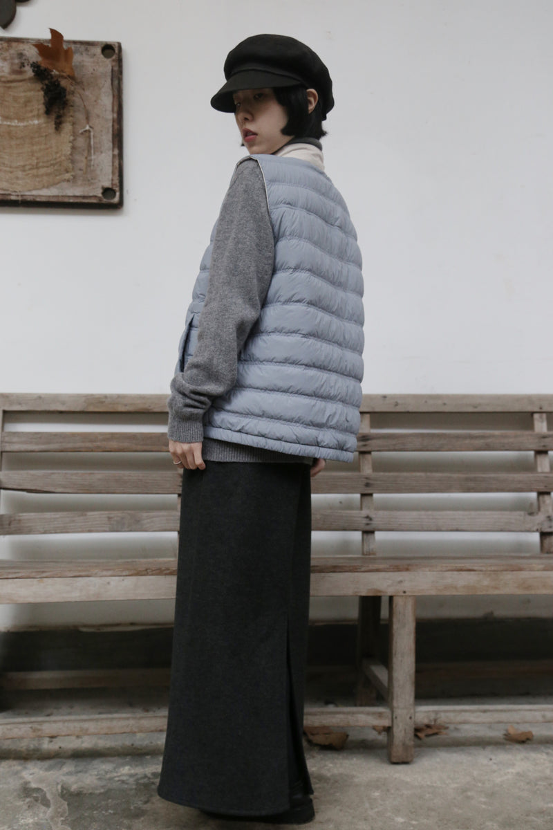 【両面着用できるダウンベスト】寒い季節の必須アイテム！秋冬ダウンベスト　　251109