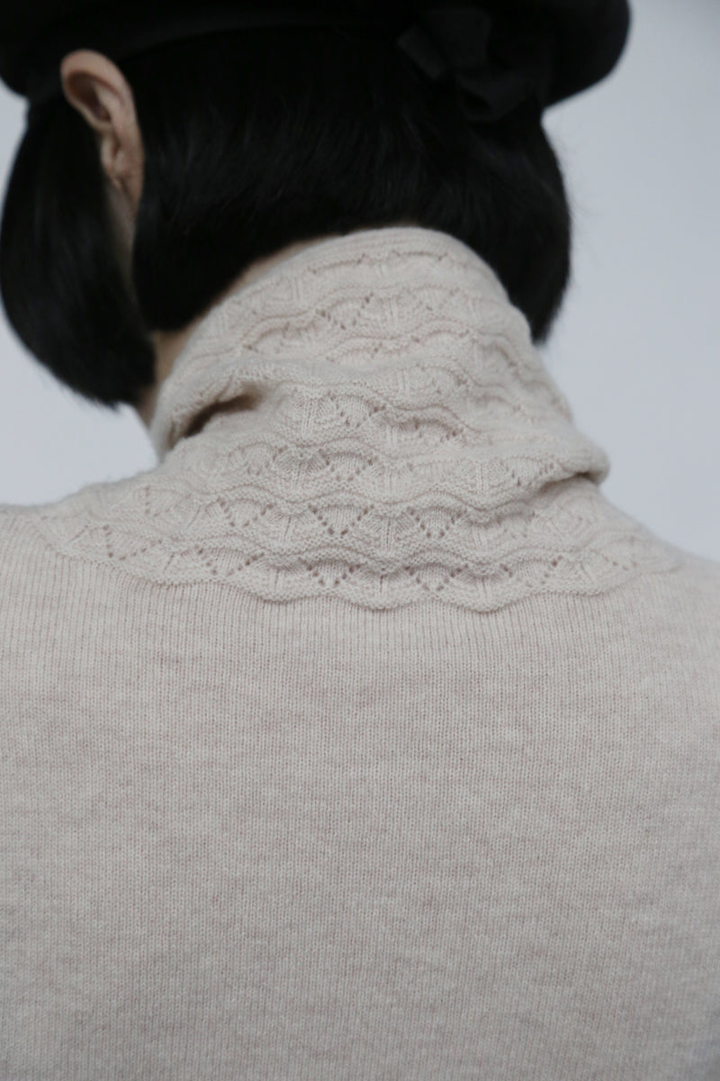 温かさと上質さを兼ね備えた、冬の必須タートルネックニット　ウールニット　セーター　四色　251110