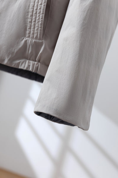 軽量＆保温性の両立リバーシブル ダウンジャケット　ダウンコート   251107