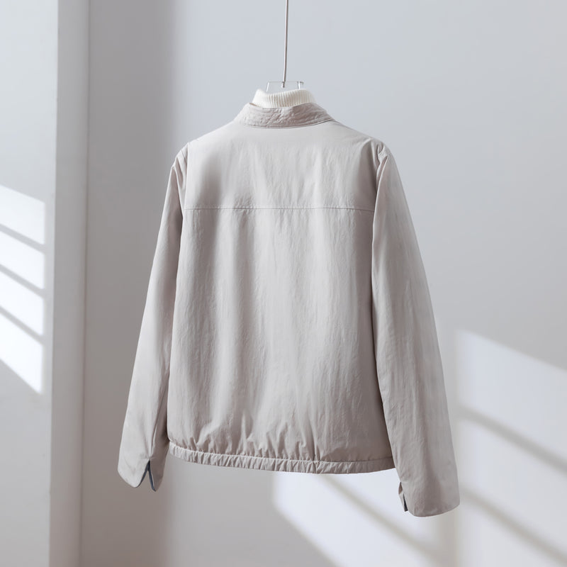 軽量＆保温性の両立リバーシブル ダウンジャケット　ダウンコート   251107