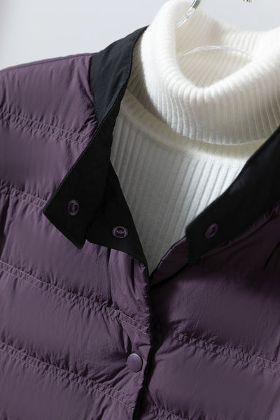 軽量＆保温性の両立リバーシブル ダウンジャケット　ダウンコート   251107