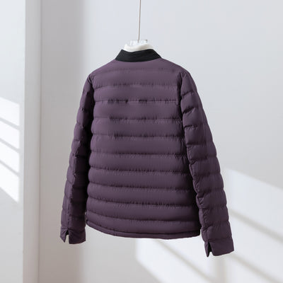 軽量＆保温性の両立リバーシブル ダウンジャケット　ダウンコート   251107