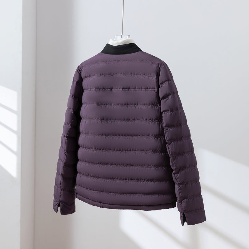 軽量＆保温性の両立リバーシブル ダウンジャケット　ダウンコート   251107