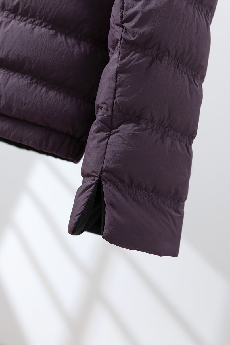 軽量＆保温性の両立リバーシブル ダウンジャケット　ダウンコート   251107