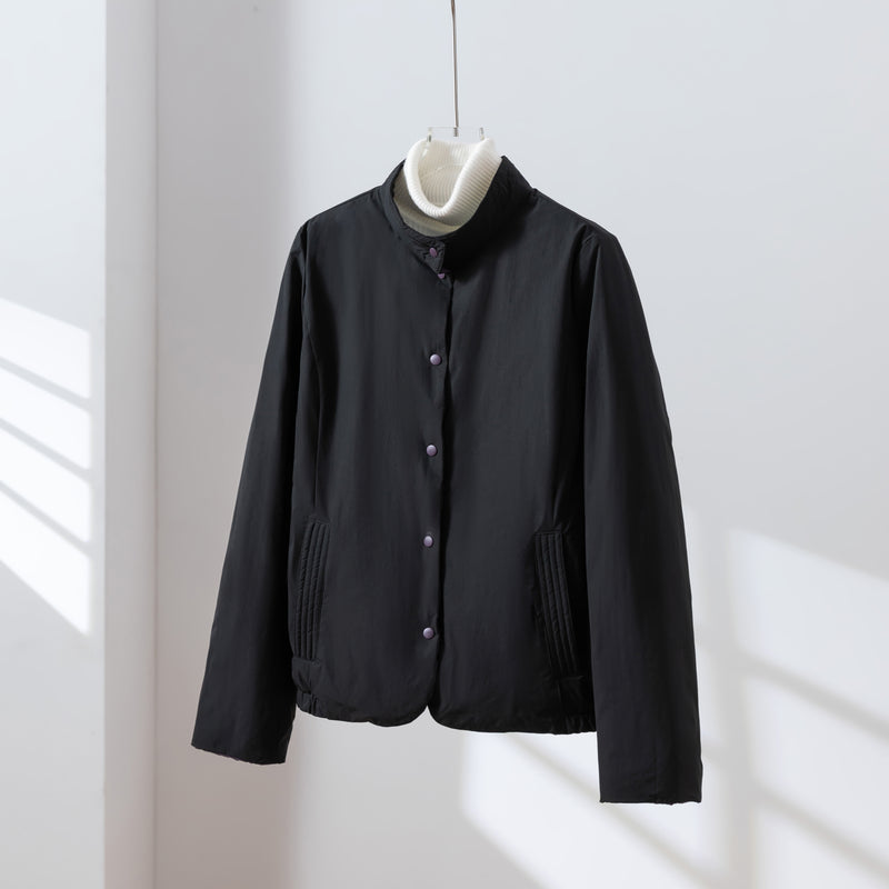 軽量＆保温性の両立リバーシブル ダウンジャケット　ダウンコート   251107