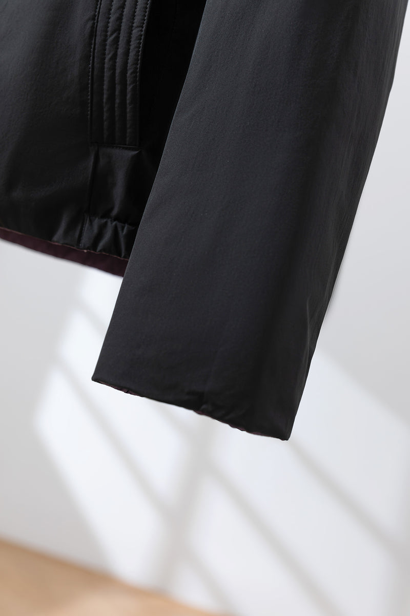 軽量＆保温性の両立リバーシブル ダウンジャケット　ダウンコート   251107