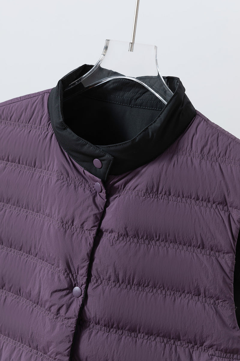 【両面着用できるダウンベスト】寒い季節の必須アイテム！秋冬ダウンベスト　　251109