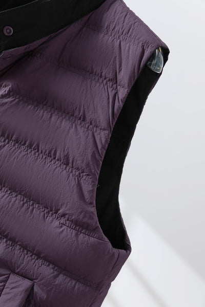 【両面着用できるダウンベスト】寒い季節の必須アイテム！秋冬ダウンベスト　　251109