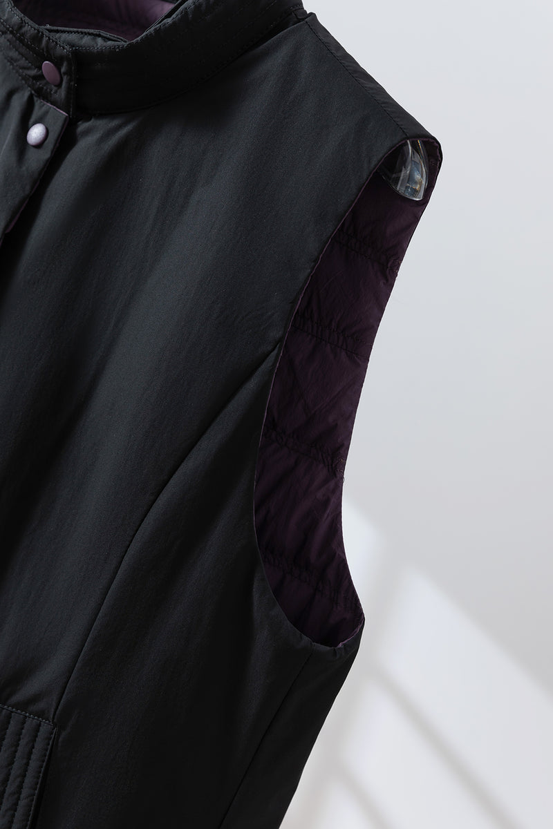 【両面着用できるダウンベスト】寒い季節の必須アイテム！秋冬ダウンベスト　　251109