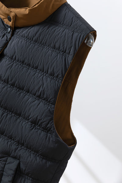 【両面着用できるダウンベスト】寒い季節の必須アイテム！秋冬ダウンベスト　　251109