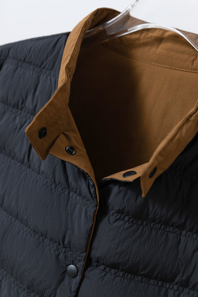 【両面着用できるダウンベスト】寒い季節の必須アイテム！秋冬ダウンベスト　　251109