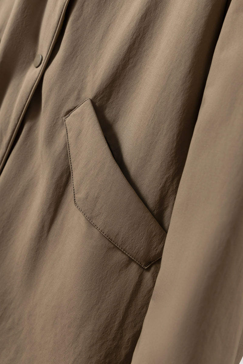 1枚で2つの魅力！ふんわりショールカラー　リバーシブルダウン　ダウンコート　 251108