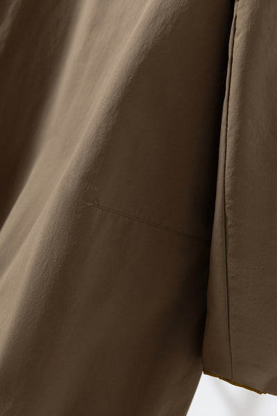 1枚で2つの魅力！ふんわりショールカラー　リバーシブルダウン　ダウンコート　 251108