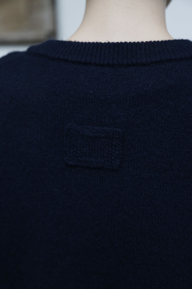 ふんわりと温もり溢れるシェットランドウールの定番カーディガン ウールカーディガン　251104