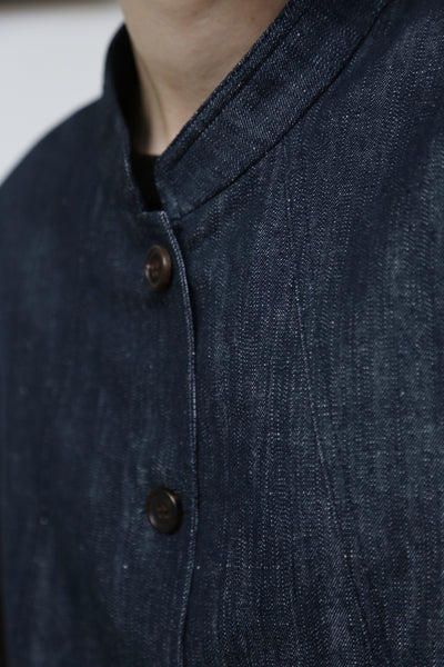 一枚で二役の頼もしいベスト リバーシブル2WAY　ベスト　デニムベスト　251009-1