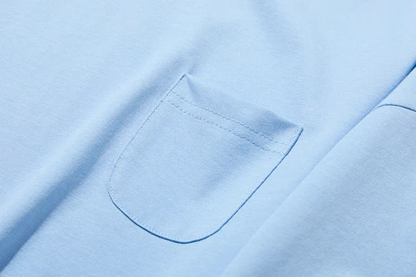 気付けば手に取る　コットンカットソー  ボトルネック7分袖Tシャツ　カットソー 220601